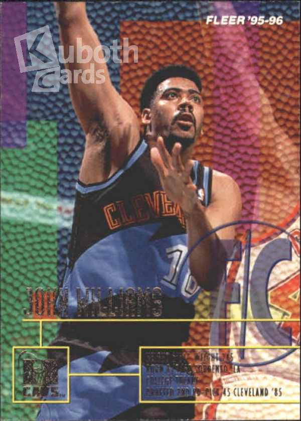 NBA 1995-96 Fleer - No 32 - John Williams