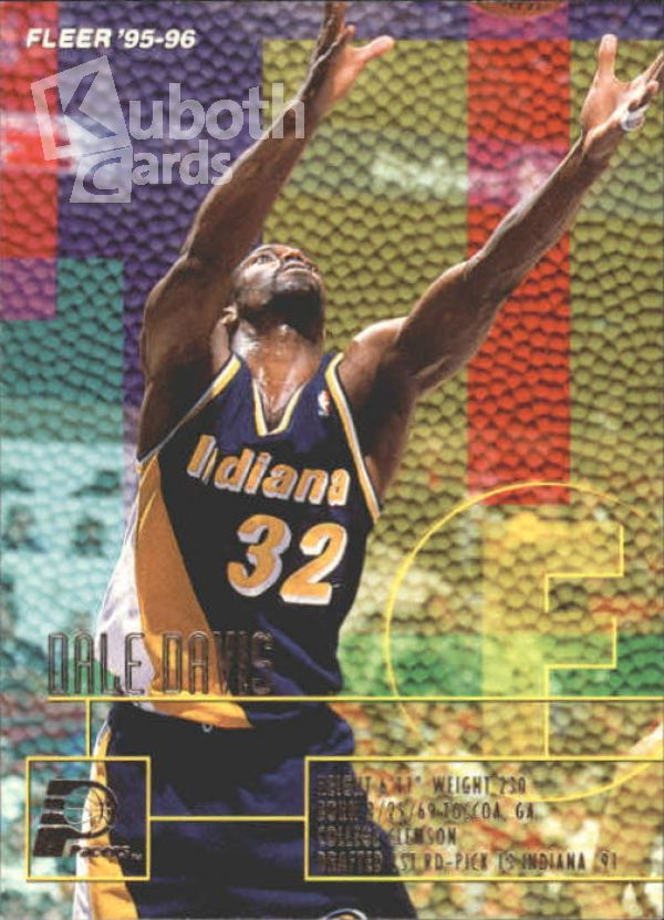 NBA 1995-96 Fleer - No 73 - Dale Davis