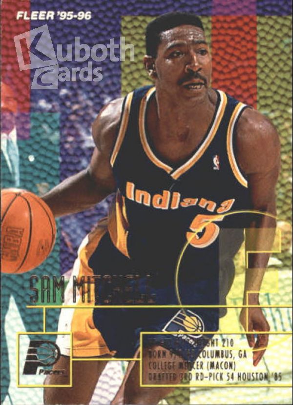 NBA 1995-96 Fleer - No 77 - Sam Mitchell