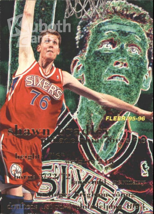 NBA 1995-96 Fleer - No 136 - Shawn Bradley