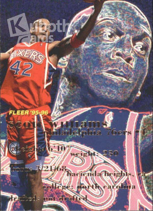 NBA 1995-96 Fleer - No 139 - Scott Williams