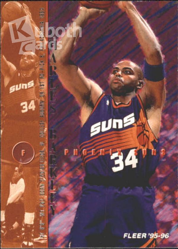 NBA 1995-96 Fleer - No 142 - Charles Barkley