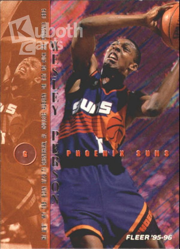 NBA 1995-96 Fleer - No 148 - Wesley Person