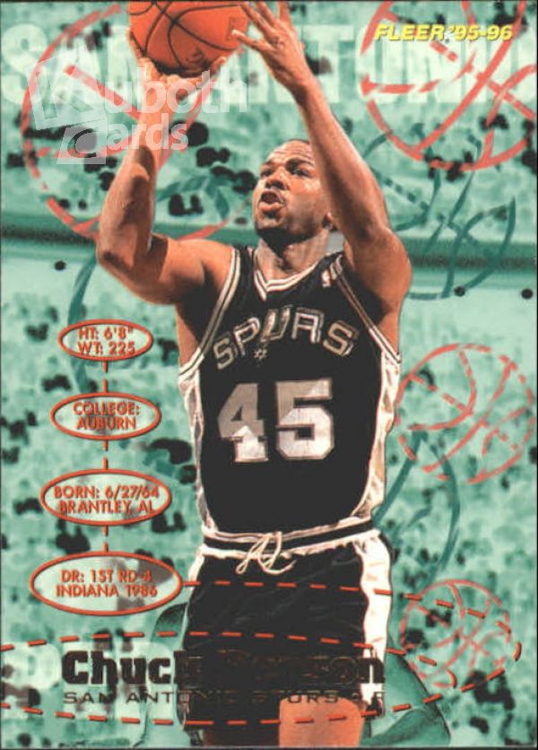 NBA 1995-96 Fleer - No 170 - Chuck Person