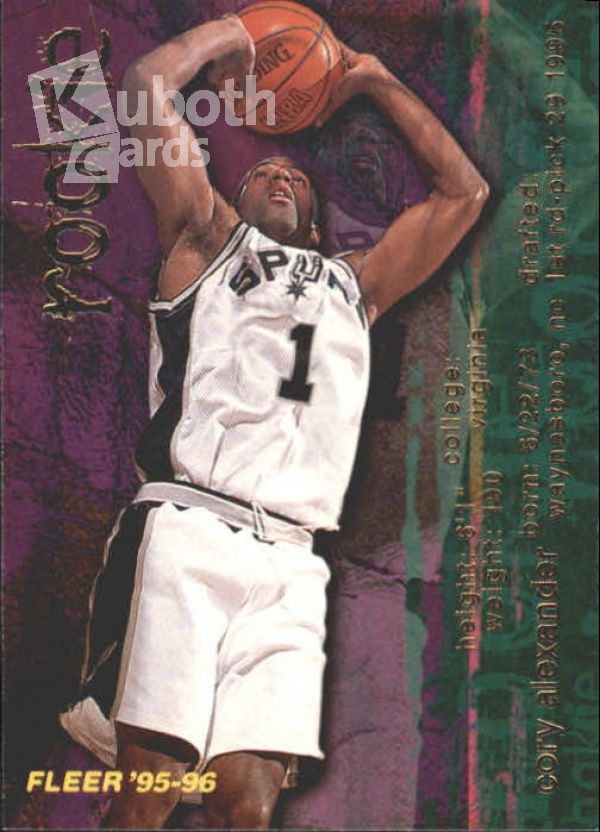 NBA 1995-96 Fleer - No 280 - Cory Alexander