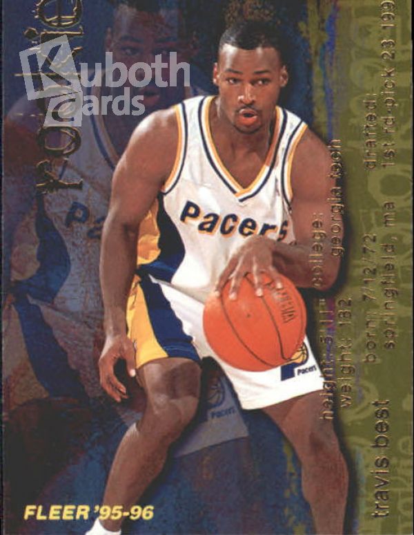 NBA 1995-96 Fleer - No 284 - Travis Best