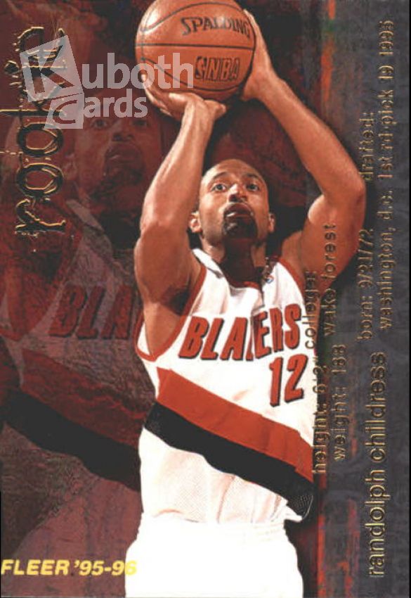 NBA 1995-96 Fleer - No 287 - Randolph Childress