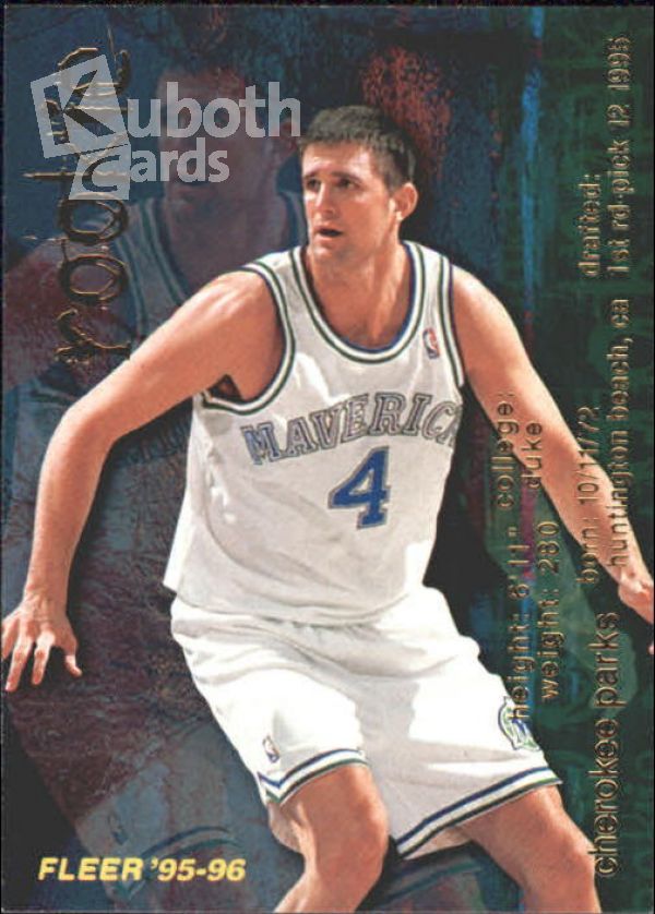 NBA 1995-96 Fleer - No 303 - Cherokee Parks
