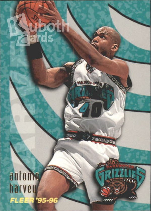 NBA 1995-96 Fleer - No 275 - Antonio Harvey