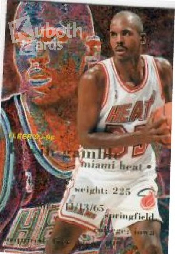NBA 1995-96 Fleer European - No 303 - Kevin Gamble