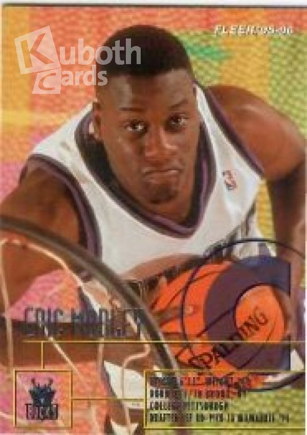 NBA 1995-96 Fleer European - No 305 - Eric Mobley