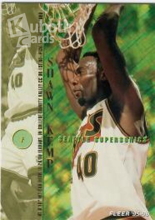 NBA 1995-96 Fleer European - No 323 - Shawn Kemp
