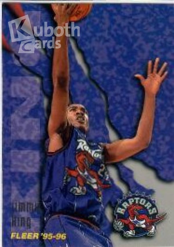 NBA 1995-96 Fleer European - No 330 - Jimmy King