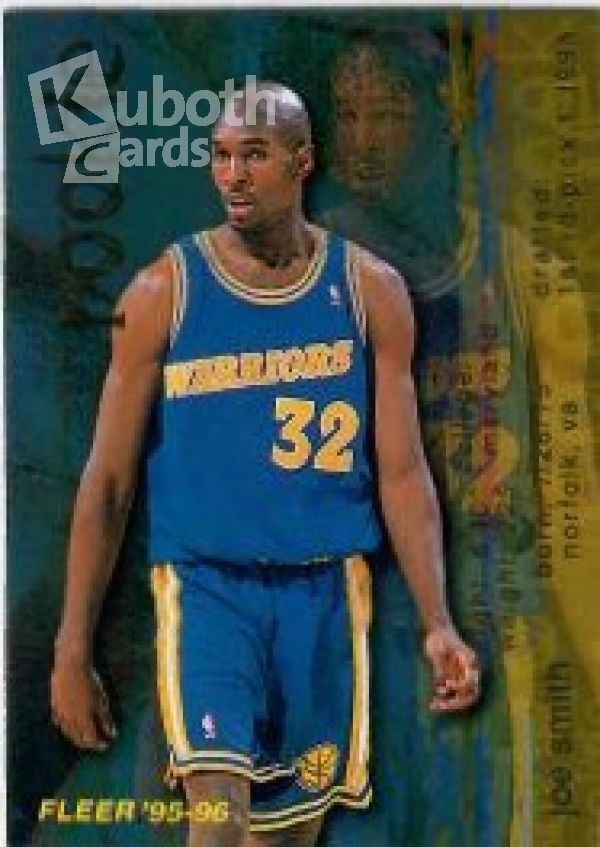 NBA 1995-96 Fleer European - No 378 - Joe Smith