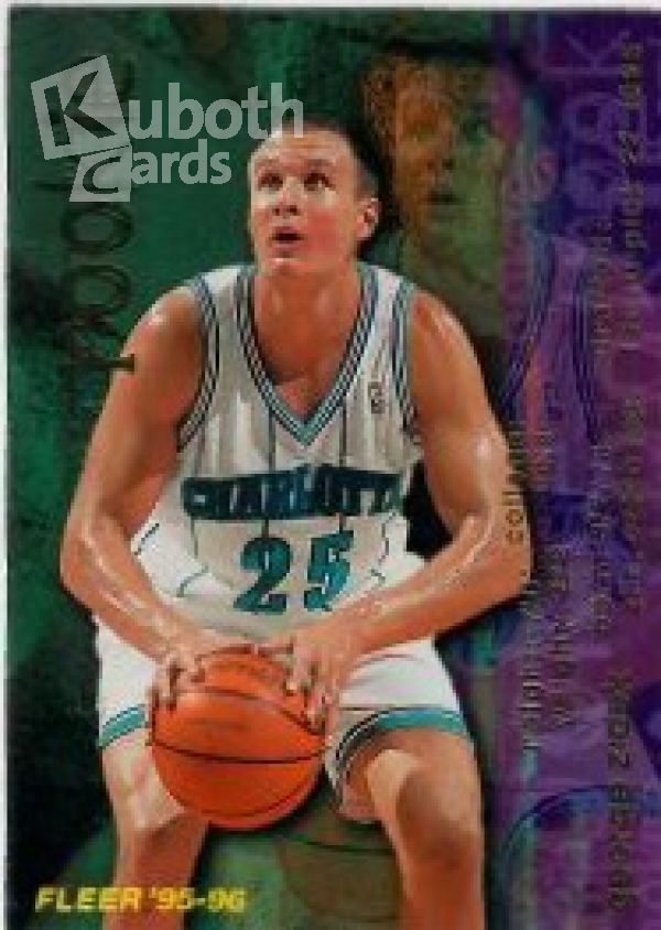 NBA 1995-96 Fleer European - No 388 - George Zidek