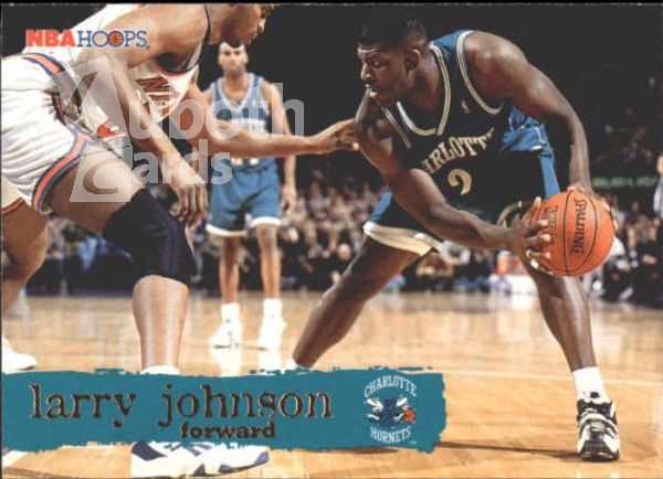 NBA 1995-96 Hoops - No 18 - Larry Johnson