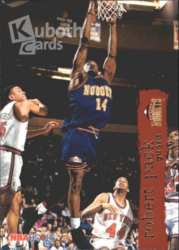 NBA 1995-96 Hoops - No. 41 - Robert Pack