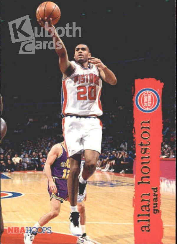 NBA 1995-96 Hoops - No. 47 - Allan Houston