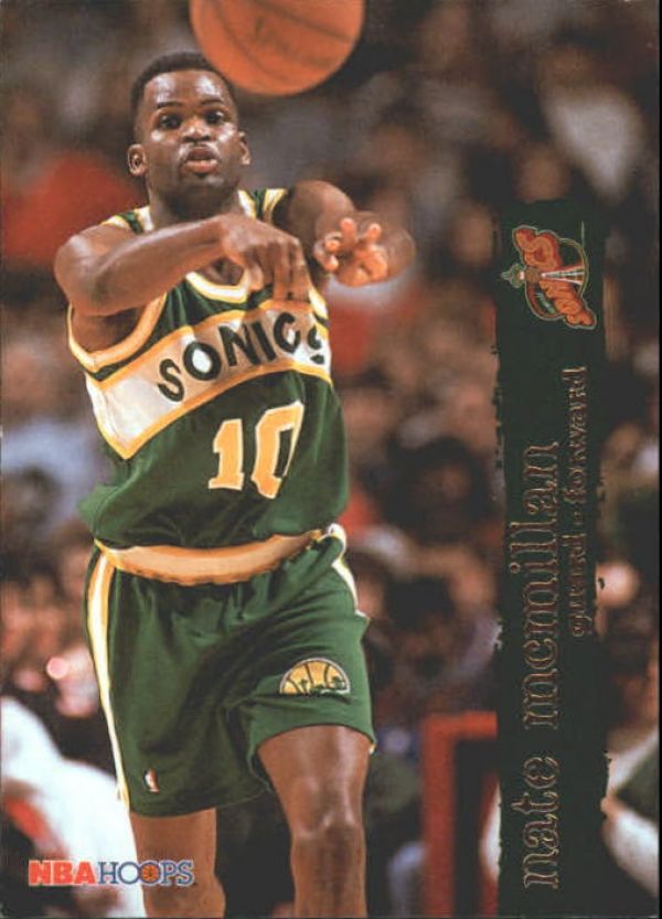 NBA 1995-96 Hoops - No 154 - Nate McMillan