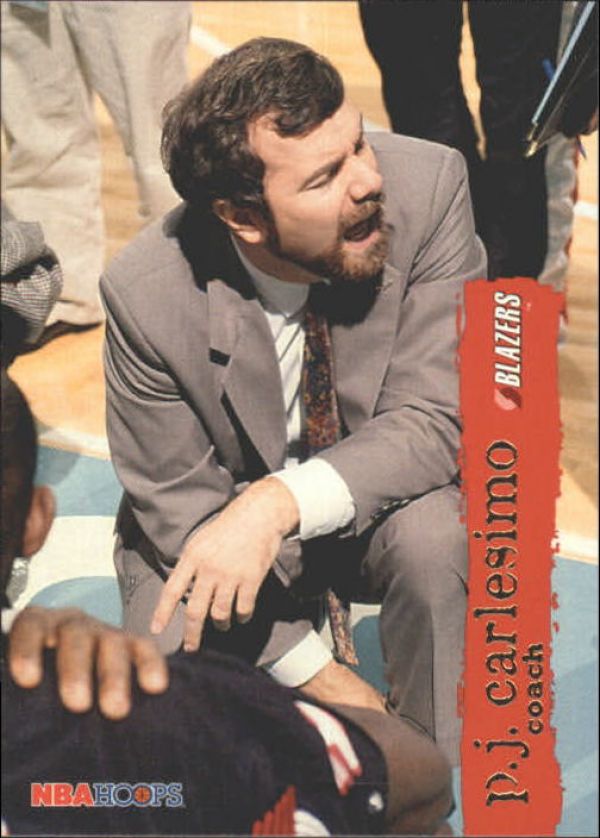 NBA 1995-96 Hoops - No 190 - P.J. Carlesimo