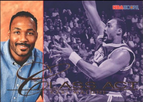 NBA 1995-96 Hoops - No 240 - Karl Malone