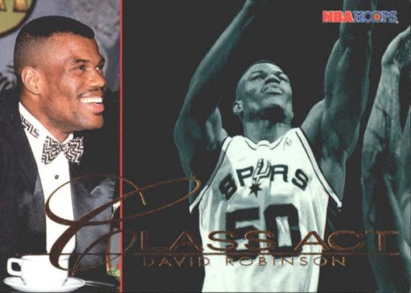 NBA 1995-96 Hoops - No 242 - David Robinson