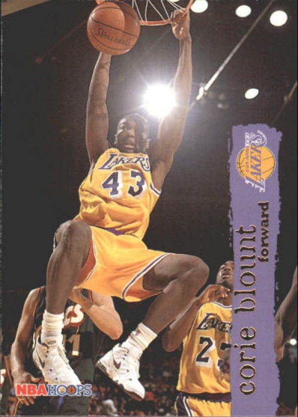 NBA 1995-96 Hoops - No 311 - Corie Blount