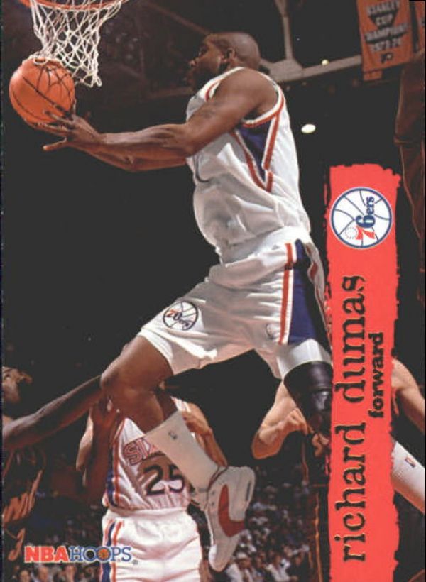 NBA 1995-96 Hoops - No 321 - Richard Dumas