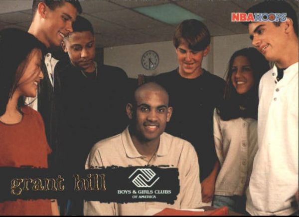 NBA 1995-96 Hoops - No 398 - Grant Hill