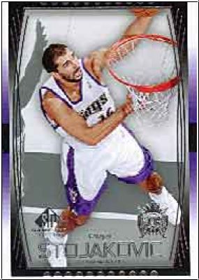 NBA 2004 / 05 SP Game Used - No 50 - Peja Stojakovic