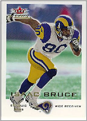 NFL 2000 Fleer Focus - No 100 - Isaac Bruce
