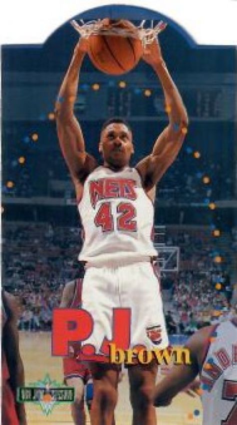 NBA 1995-96 Jam Session Die Cuts - No D68 - PJ Brown