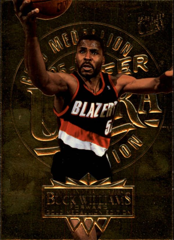 NBA 1995-96 Ultra Gold Medallion - No. 154 - Buck Williams