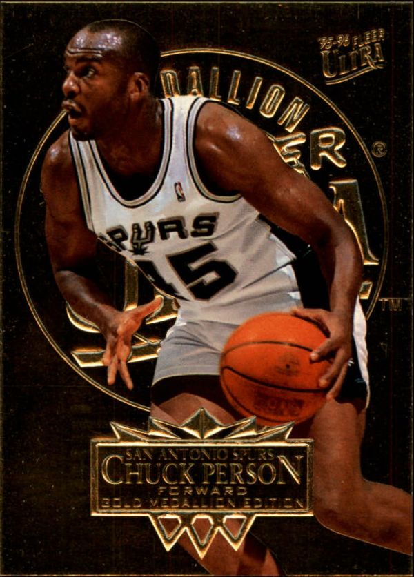 NBA 1995-96 Ultra Gold Medallion - No. 164 - Chuck Person