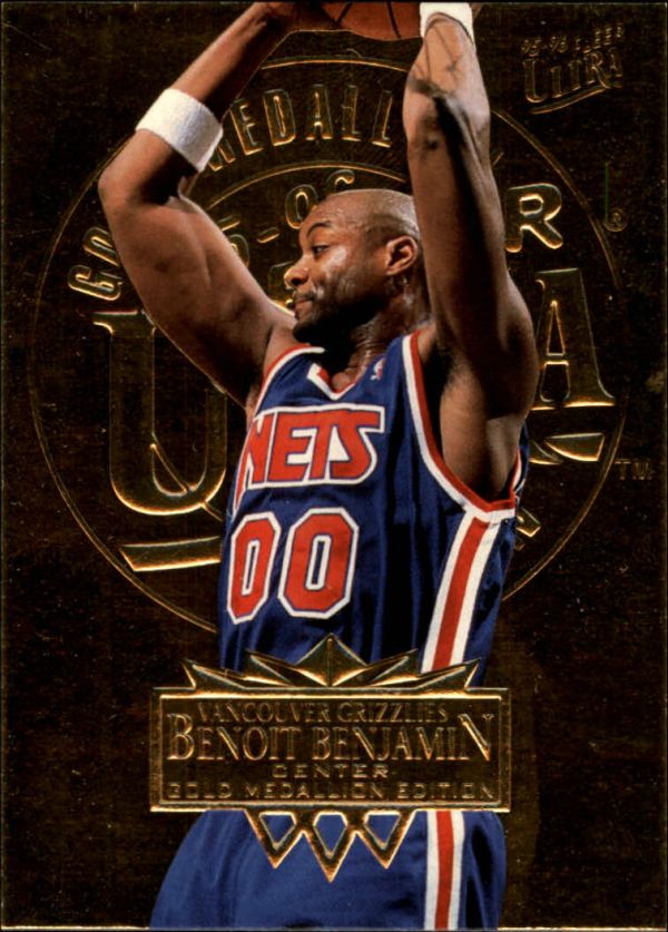 NBA 1995-96 Ultra Gold Medallion - No. 189 - Benoit Benjamin