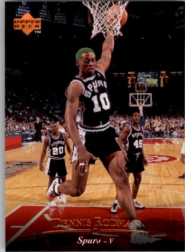 NBA 1995-96 Upper Deck - No. 40 - Dennis Rodman
