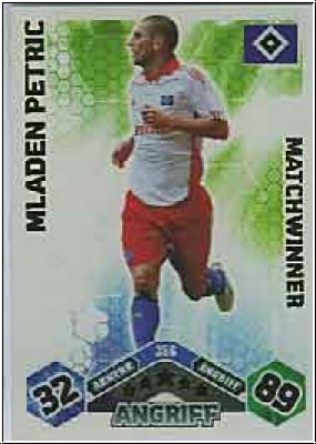 Fussball 2010 / 11 Topps Match Attax - No 356 - Mladen Petric