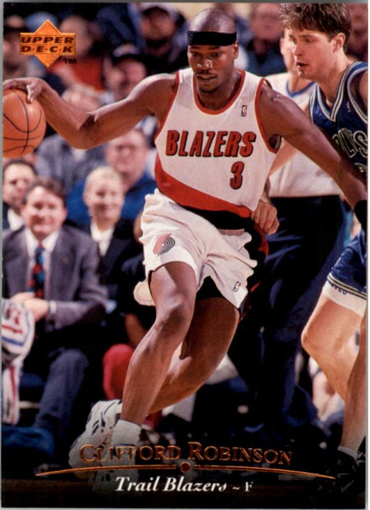 NBA 1995-96 Upper Deck - No 120 - Clifford Robinson