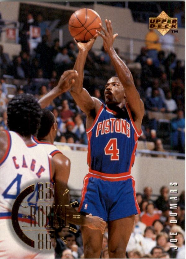NBA 1995-96 Upper Deck - No. 139 - Joe Dumars