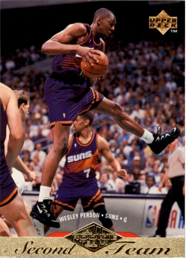 NBA 1995-96 Upper Deck - No. 162 - Wesley Person