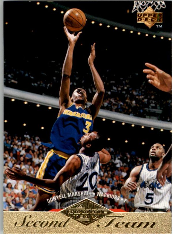 NBA 1995-96 Upper Deck - No. 164 - Donyell Marshall