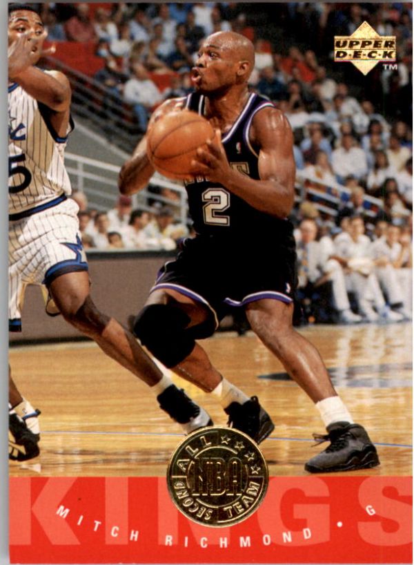 NBA 1995-96 Upper Deck - No. 175 - Mitch Richmond