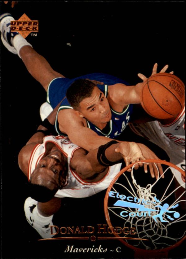 NBA 1995-96 Upper Deck Electric Court - No. 28 - Donald Hodge