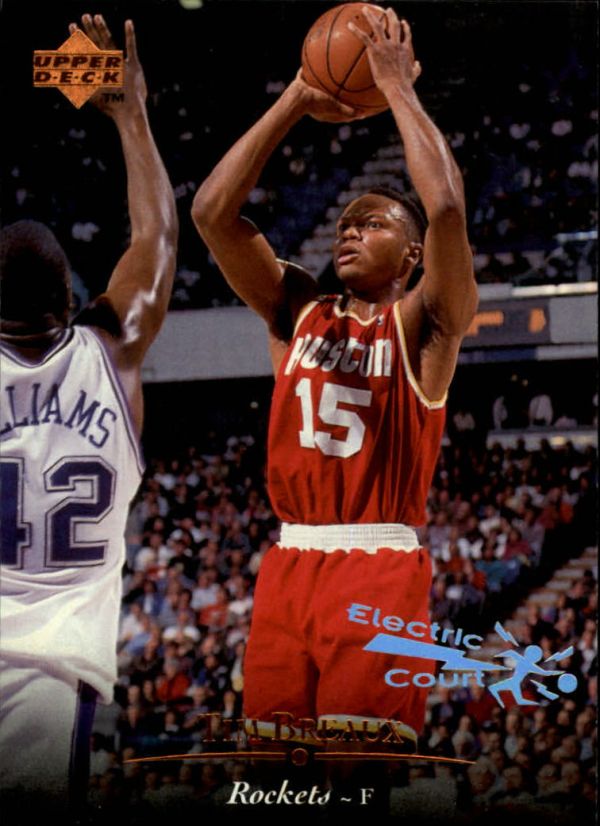NBA 1995-96 Upper Deck Electric Court - No. 73 - Tim Breaux