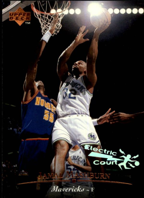 NBA 1995-96 Upper Deck Electric Court - No. 78 - Jamal Mashburn