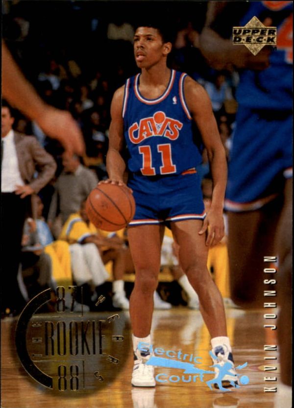 NBA 1995-96 Upper Deck Electric Court - No. 148 - Kevin Johnson