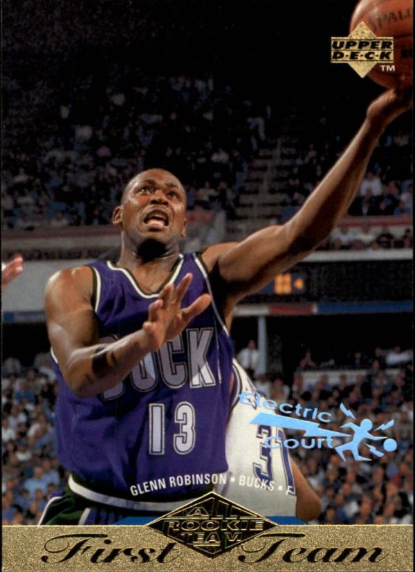 NBA 1995-96 Upper Deck Electric Court - No. 157 - Glenn Robinson