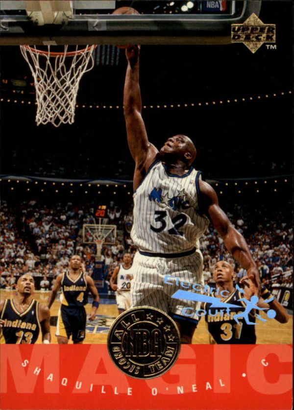 NBA 1995-96 Upper Deck Electric Court - No. 173 - Shaquille O'Neal