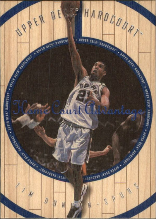 NBA 1998 Upper Deck Hardcourt Home Court Advantage - No 63 - Tim Duncan