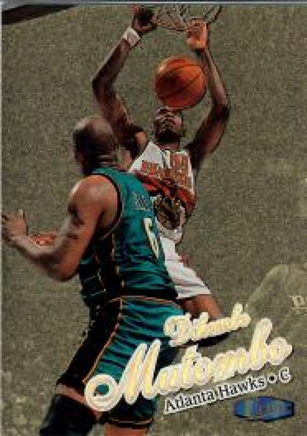 NBA 1997/98 Ultra Gold Medallion - No 43G - Dikembe Mutombo